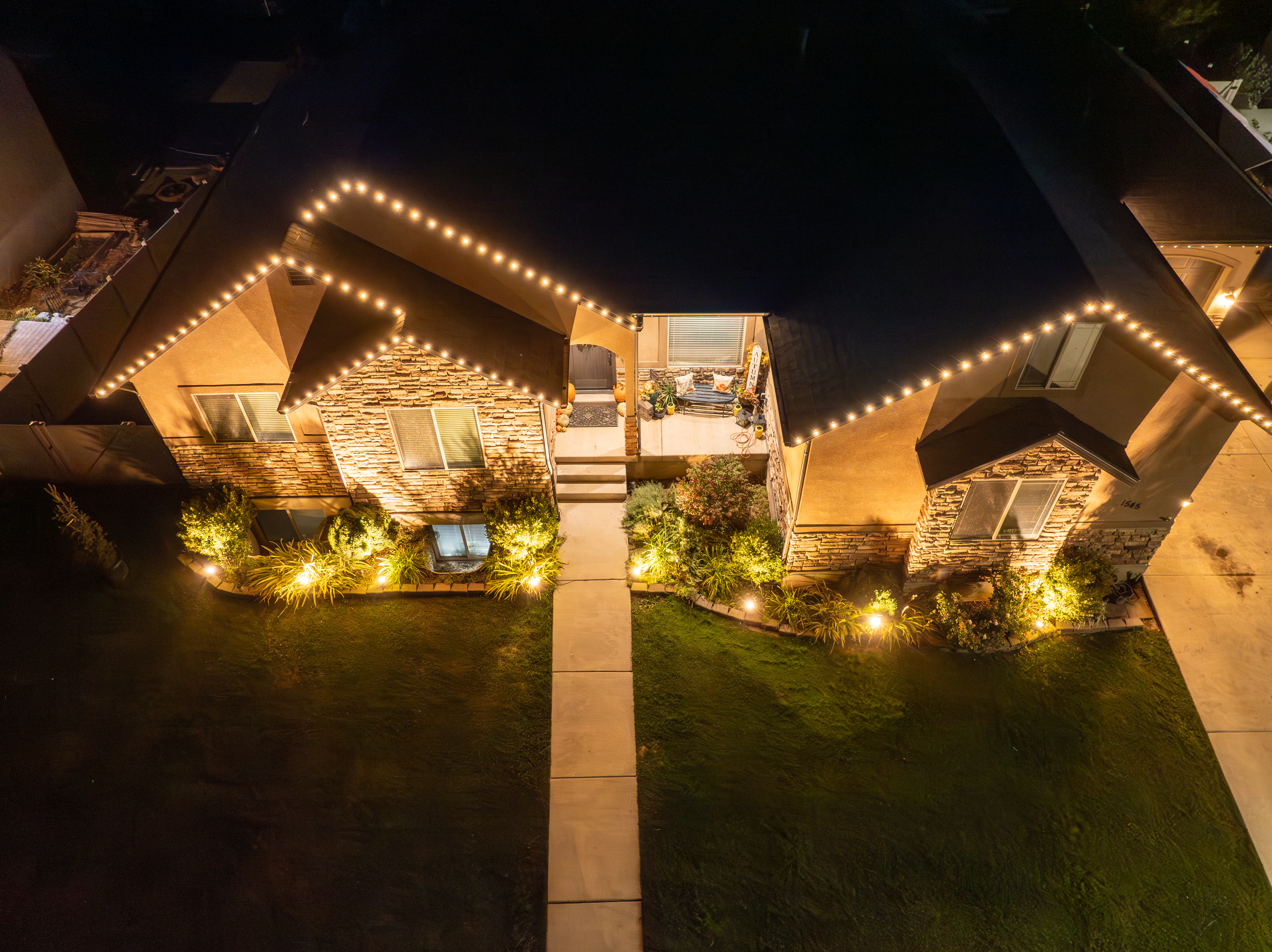EverLights permanent lighting installation